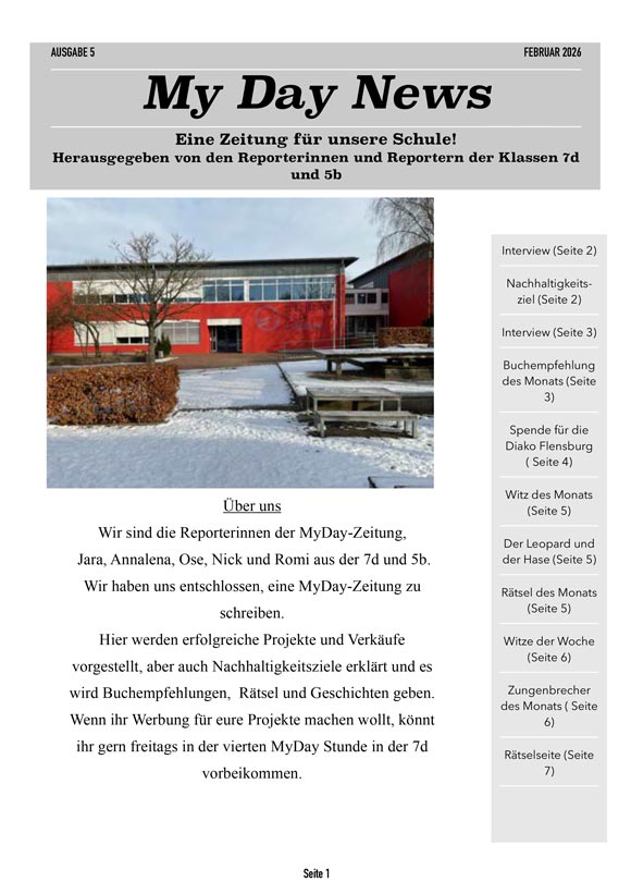 My-Day-Zeitung Ausgabe Dezember-2025