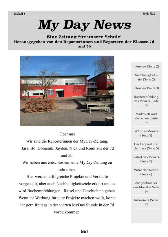 My-Day-Zeitung Ausgabe Dezember-2025